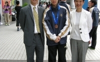 Kimberley won Bronze Medal of Foil Team Event in 6th East Asian Games.