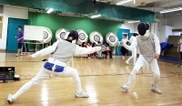 2013-14 USFHK Fencing Championships - HKUST Teams win 2nd Runner-up in two events